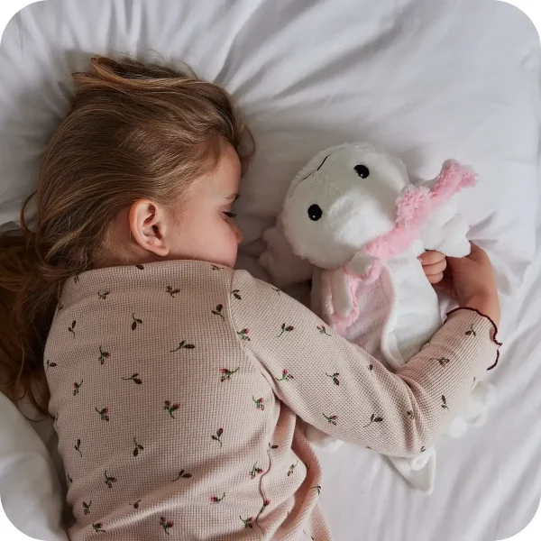 Warmies® Microwavable Lavender Toy - White Axolotl - Image 2
