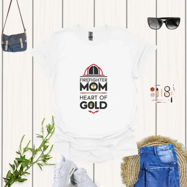 Firefighter Mom Shirt - Image 2