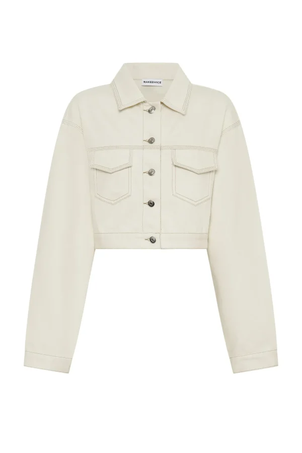 THE XAVIER ECRU JACKET - Image 4