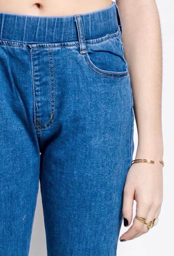 Elasticated Waist Stretchy Skinny Jeans - Image 3