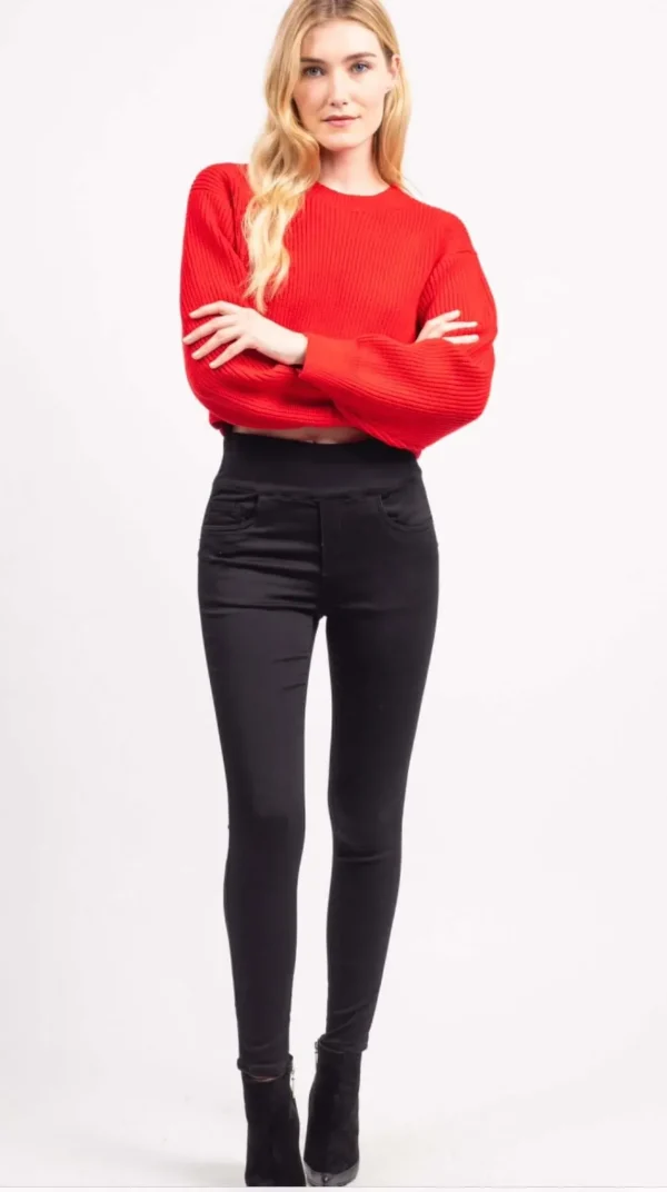 Tocada - Elasticated Waist Stretchy Jeans/Jegging - Image 4