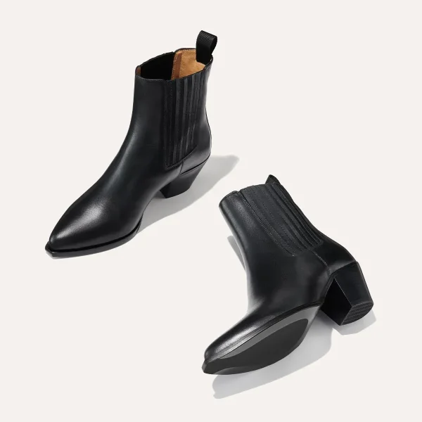 The Agnes Boot - Black Calf - Image 5