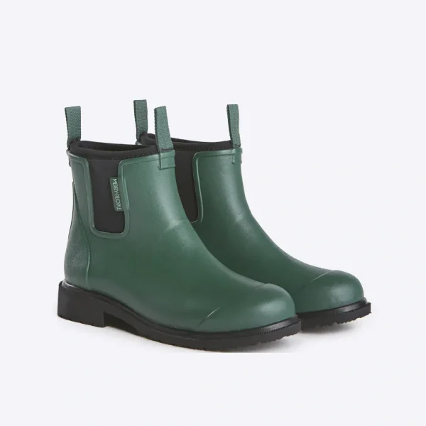 Bobbi Ankle Boot // Alpine Green & Black - Image 2