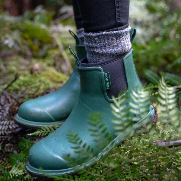 Bobbi Ankle Boot // Alpine Green & Black - Image 8