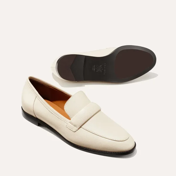 The Andie Loafer - Ecru Nappa - Image 3