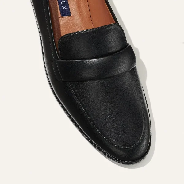 The Andie Loafer - Black Nappa - Image 6