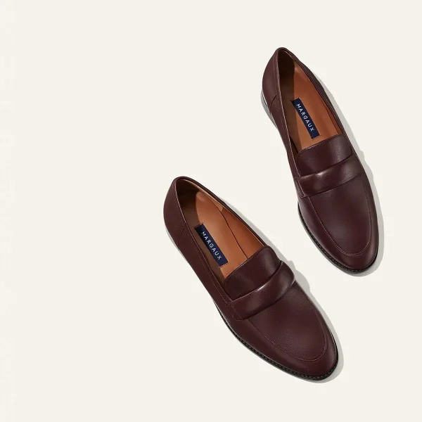 The Andie Loafer - Burgundy Nappa - Image 3