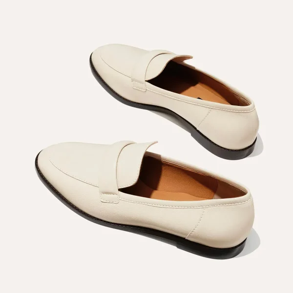The Andie Loafer - Ecru Nappa - Image 5