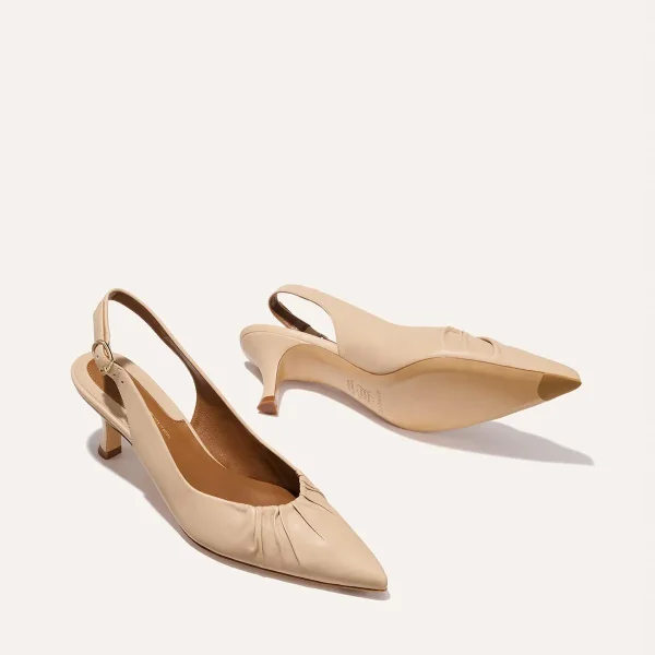 The Anya Slingback - Almond Nappa - Image 6