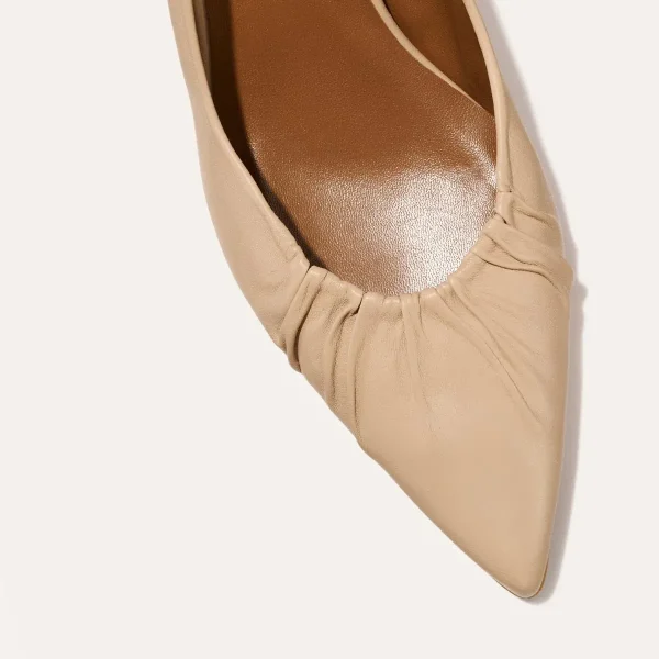 The Anya Slingback - Almond Nappa - Image 7