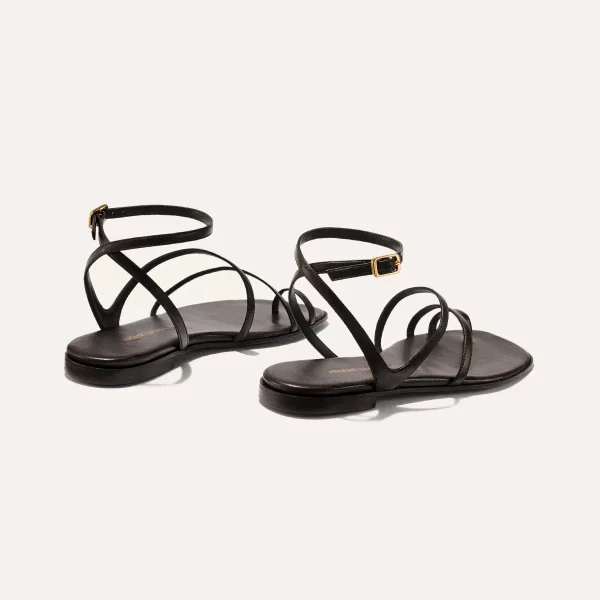The Positano Sandal - Espresso Nappa - Image 4