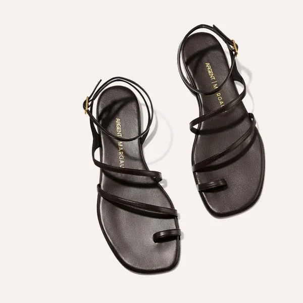 The Positano Sandal - Espresso Nappa - Image 5