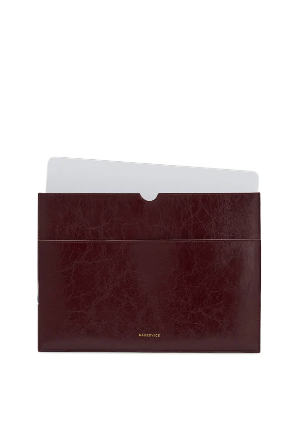 THE BASS BURGUNDY LAPTOP SLEEVE - Image 6