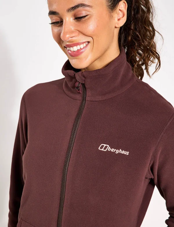 Prism 2.0 Micro Full Zip Fleece - Cedar Brown - Image 3
