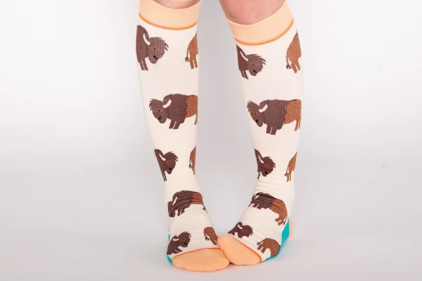 Compression Socks, Bison - Image 3