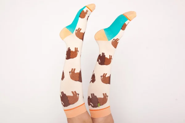 Compression Socks, Bison - Image 4