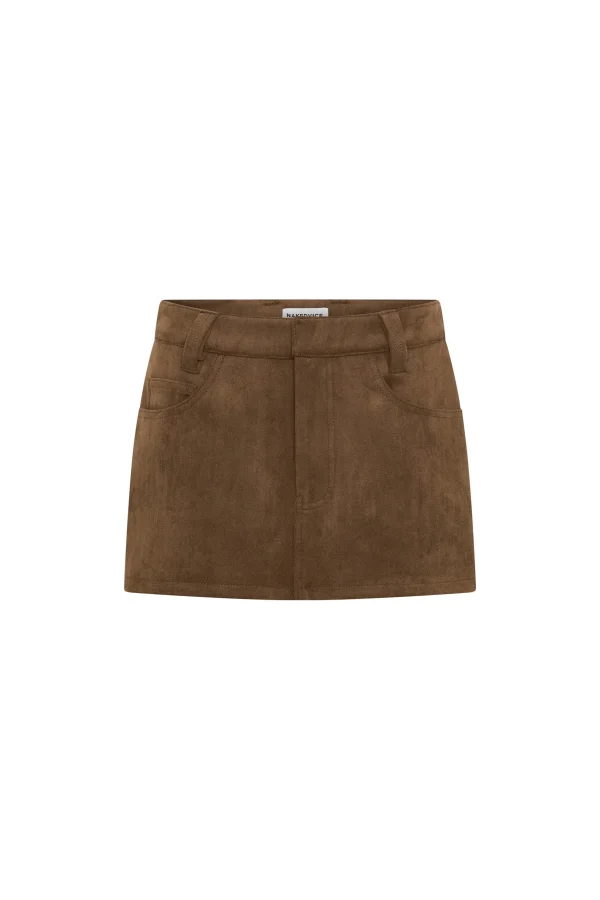 THE BROOKLYN BROWN SKIRT - Image 5