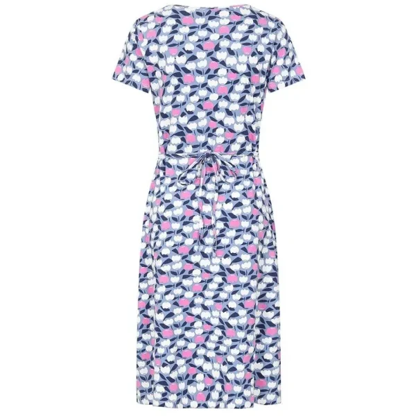 Lazy Jacks Clothing - Printed Dress Bud Pink - Image 2
