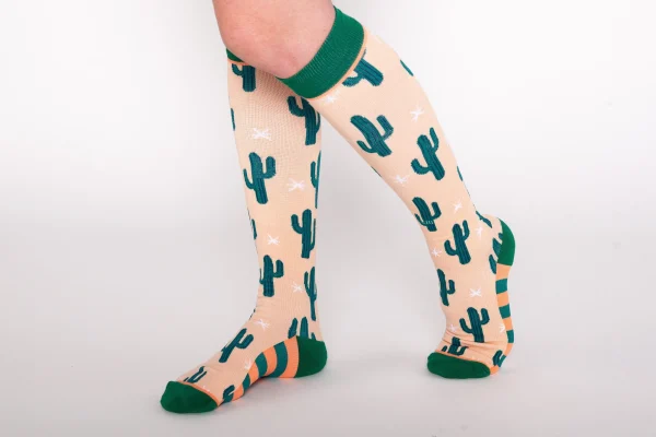Compression Socks, Cacti - Image 3