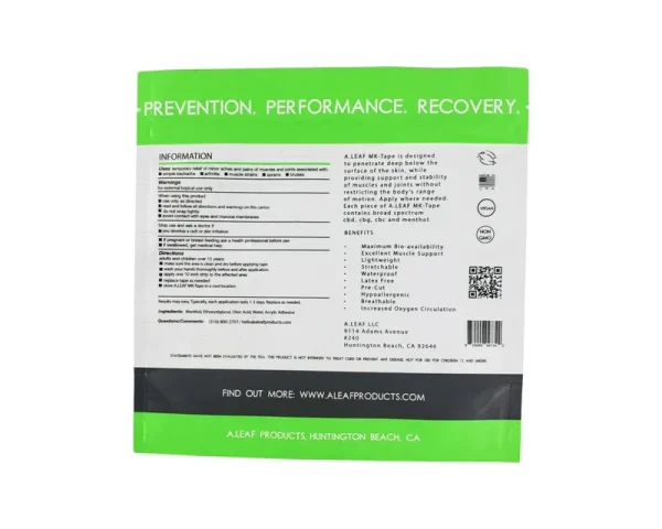 ALEAF CBD Muscle Tape - Image 5