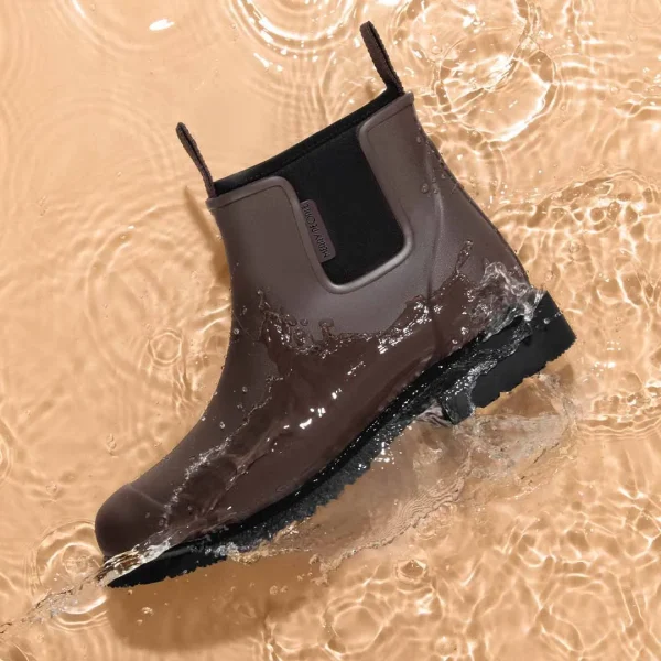 Bobbi Ankle Boot // Chocolate & Black - Image 8