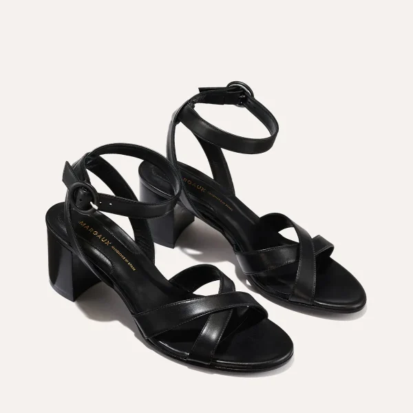 The City Sandal - Black Nappa - Image 2
