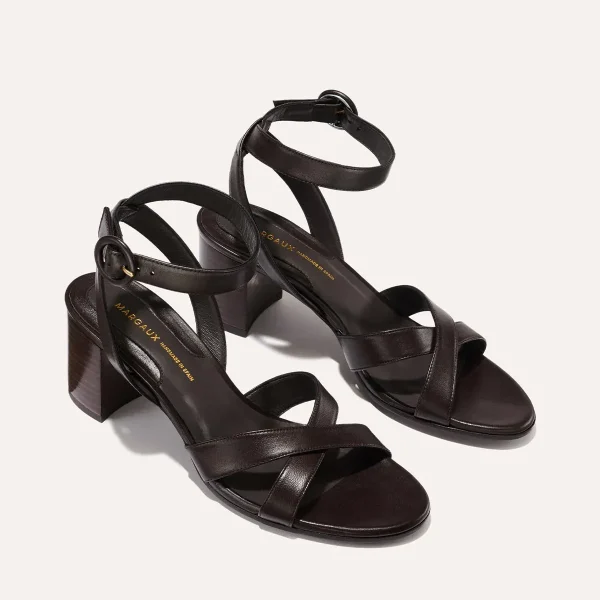 The City Sandal - Espresso Nappa - Image 3