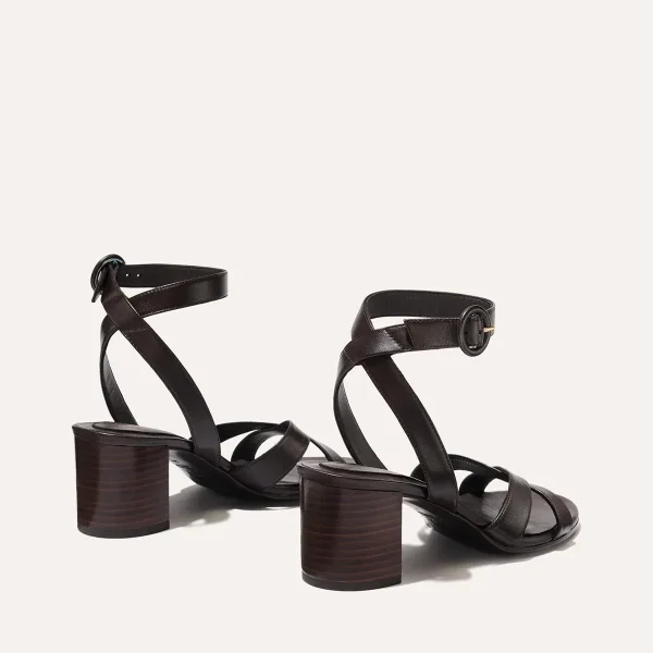 The City Sandal - Espresso Nappa - Image 4