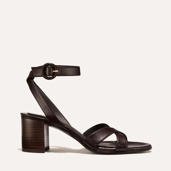 The City Sandal - Espresso Nappa