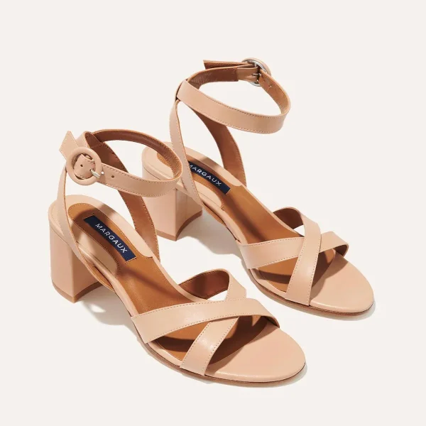 The City Sandal - Rose Nappa - Image 3