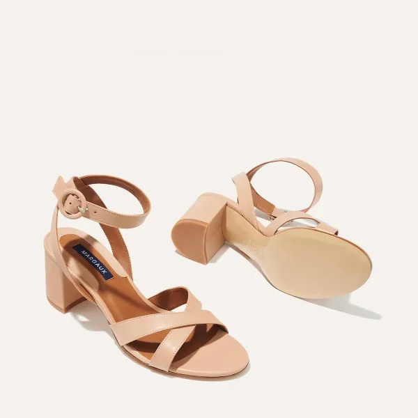 The City Sandal - Rose Nappa - Image 5