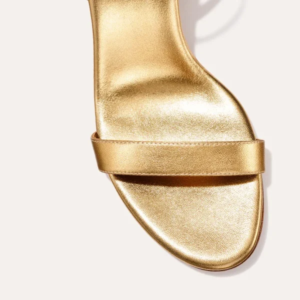 The Cleo Sandal - Gold Nappa - Image 5