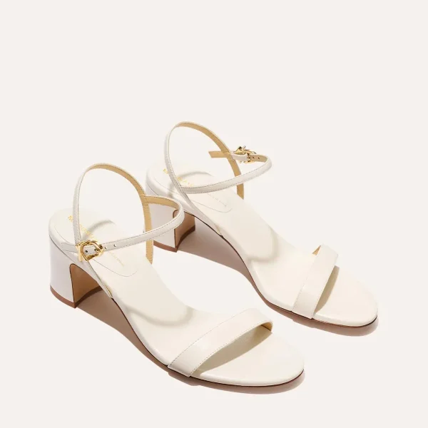 The Cleo Sandal - Ivory Nappa - Image 2