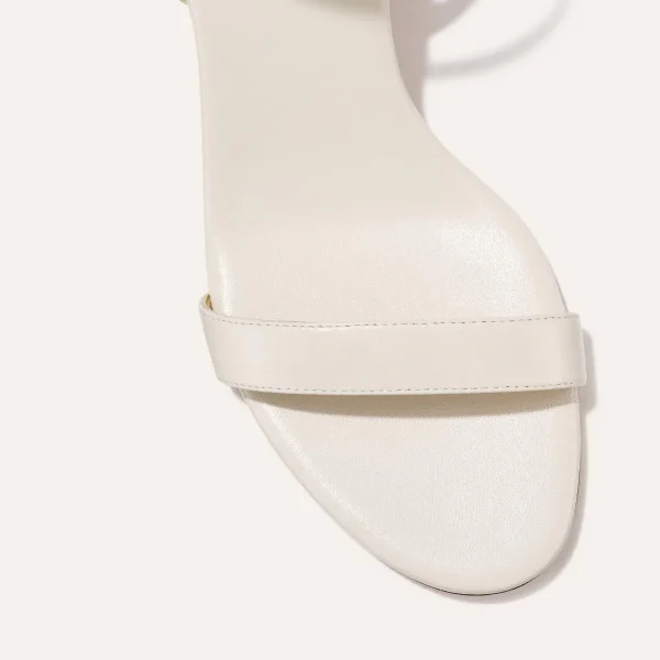 The Cleo Sandal - Ivory Nappa - Image 5