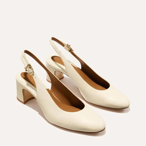 The Cluny Slingback - Cream Calf - Image 2