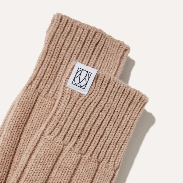 The Cozy Sock - Oatmeal Wool / Cashmere Blend - Image 4