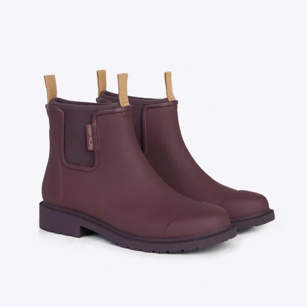 Bobbi Ankle Boot // Dark Cherry - Image 2