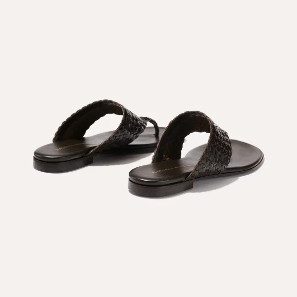 The Deia - Espresso Woven Leather - Image 5