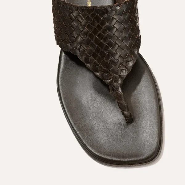 The Deia - Espresso Woven Leather - Image 7