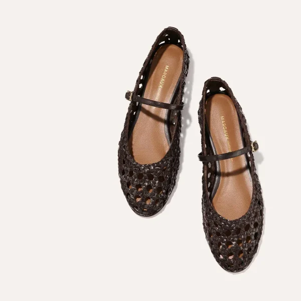 The Demi Jane - Espresso Woven Leather - Image 3