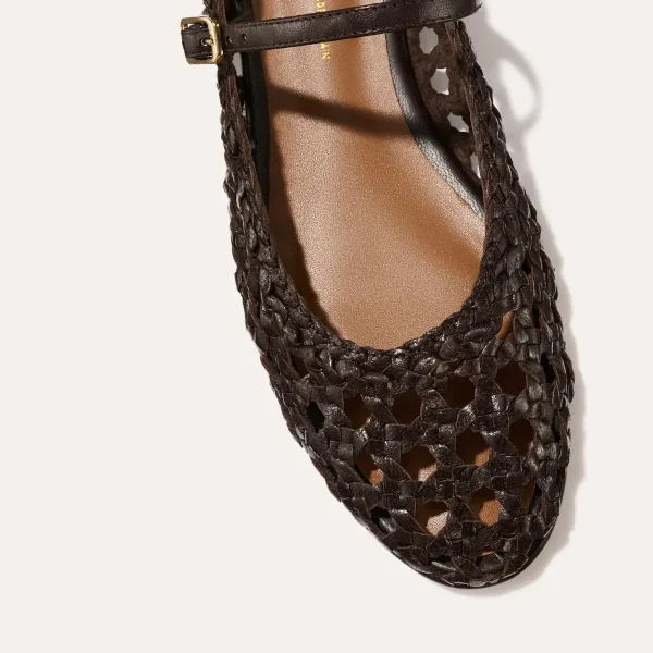 The Demi Jane - Espresso Woven Leather - Image 7