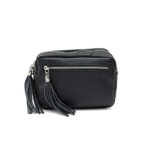 Ladies Leather Tassel Bag - Image 3