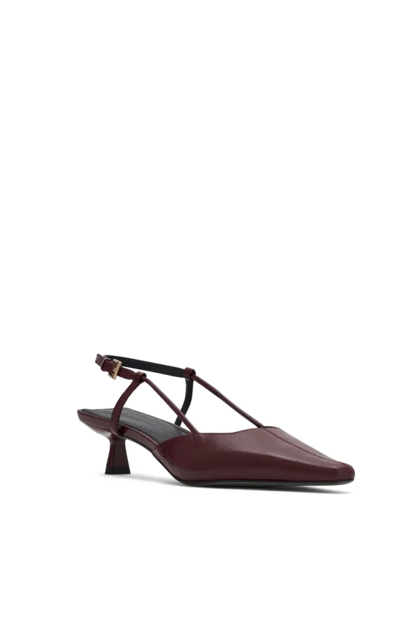 THE DOLLY BURGUNDY HEEL - Image 3