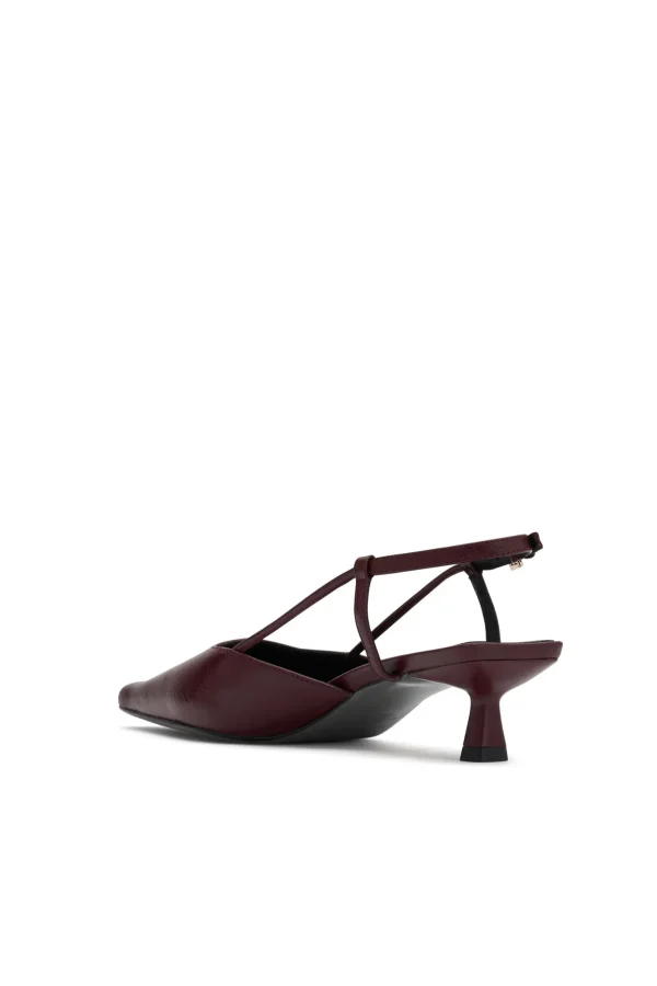 THE DOLLY BURGUNDY HEEL - Image 4