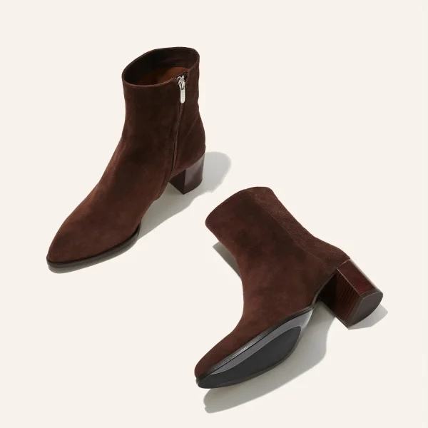 The Downtown Boot - Chocolate Suede - Image 4