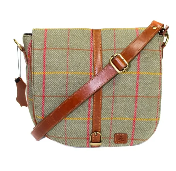Kielder Tweed Saddle Bag