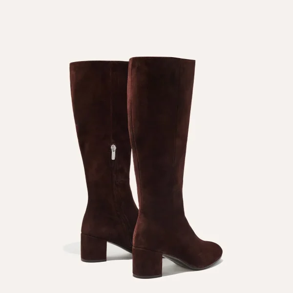 The Edie Boot - Chocolate Suede - Image 4