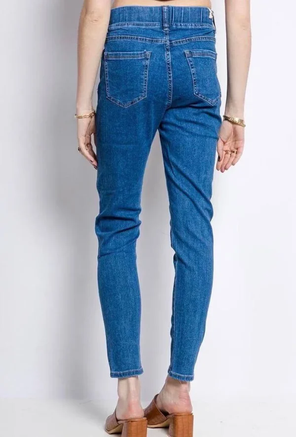 Elasticated Waist Stretchy Skinny Jeans - Image 2