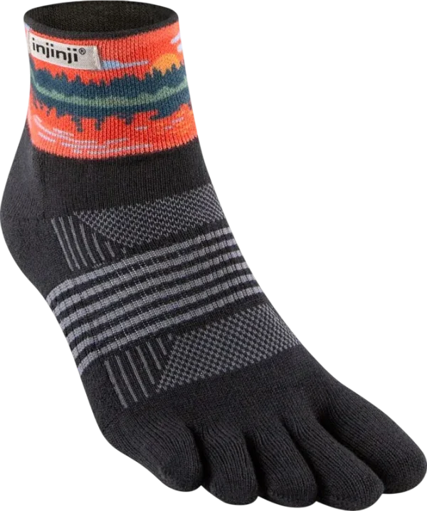 Injinji Artist Designed Women's Mini Crew Coolmax - Reflection - Image 3