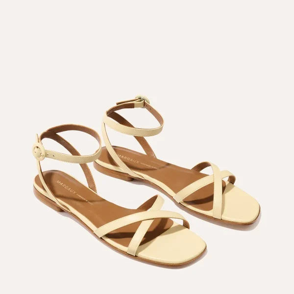 The Flat Sandal - Butter Nappa - Image 2